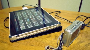 実家に譲ったiPad。